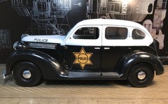 Playmates POLICE SQUAD CAR Copper Vehicle DICK TRACY Movie 1990 5in.