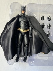 DC Batman Begins Dynamic 8-Ction Batman Figure Beast Kingdom DAH-118 Pre Owned