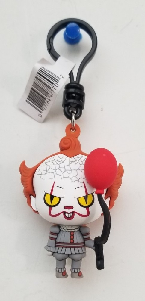 2025 Monogram 2.75″ HBO IT: Welcome To Derry “Pennywise W/ Red Balloon” Bag Clip