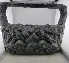 Vintage INHUMANOIDS Rock Lords Carry Case Tonka Rare!