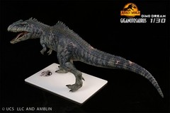 DINO DREAM 1/30 Giganotosaurus Figure Dinosaur Collections Animal Model Toy Gift