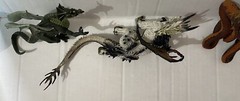 3 McFarlane Dragons Conan Fire Komodo Clan + Plastoy Medieval Battlefield Lot 4