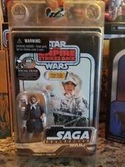 Star Wars Hasbro Saga Collections Special Edition Hon Solo Hoth Gear Sealed Card