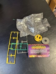 1986 Trappeur Inhumanoids Earth Corps Vehicle w/ BOX CATALOG Not Complete Hasbro