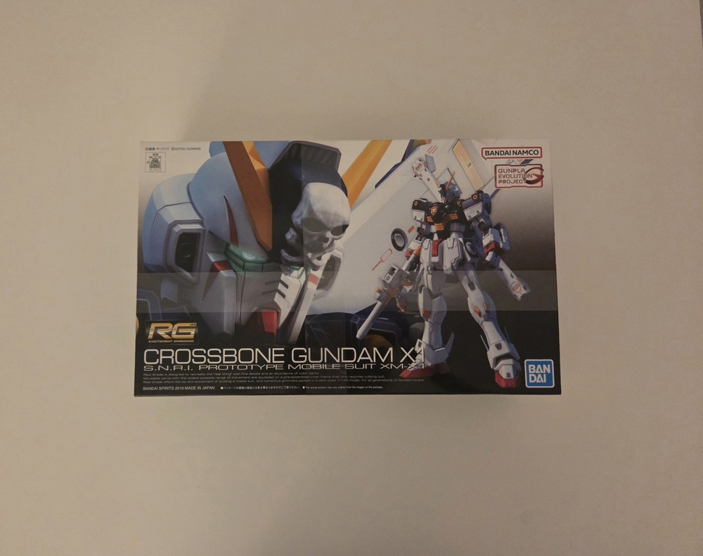 RG 1/144 Crossbone Gundam X1 Model Kit Crossbone Gundam BANDAI SPIRITS