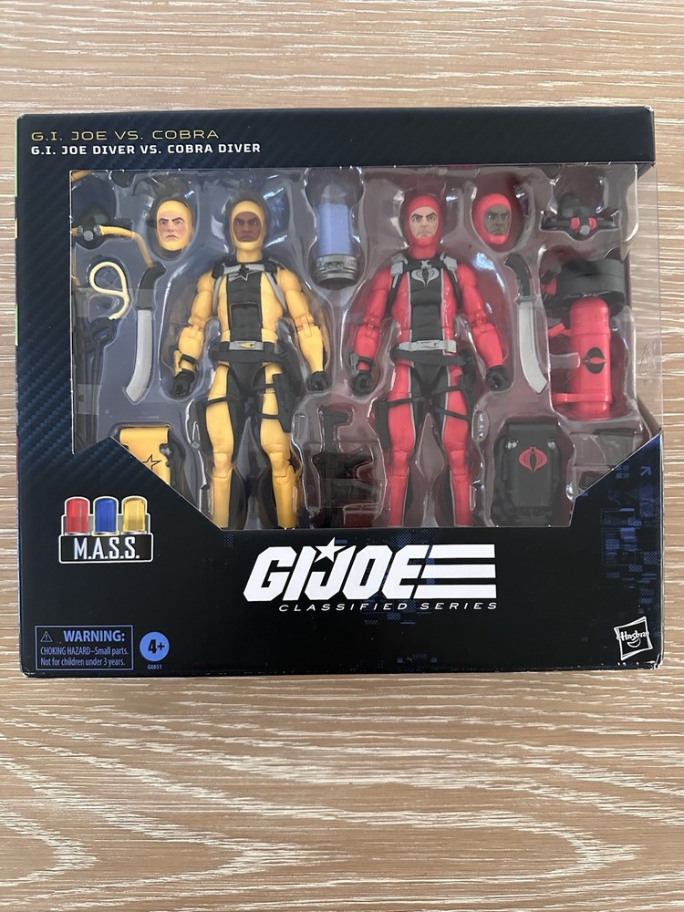 G.I. Joe Classified Series #169, G.I. Joe Diver Vs. Cobra Diver M.A.S.S. Device.