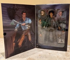 NECA Evil Dead 2 and Ash vs Evil Dead Ash and Eligis Demon Figures