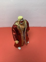 1999 WCW Evolution Of Sting Figure with Red & Gold Robe Red White & Black Face