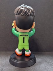 ZURU Ballers Alisson Becker Brazil Goalkeeper Figure w/ Card Ball & Goal FIFA