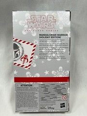 Hasbro Star Wars Mandalorian Warrior Holiday Edition Black Series NEW/SEALED