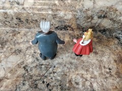 Rare How The Grinch Stole Christmas Cindy Lou Who & The Mayor Figures Playmates