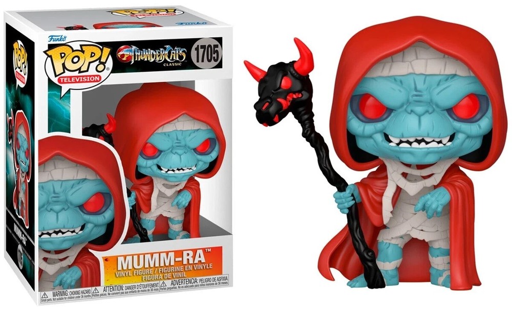 THUNDERCATS CLASSIC MUMM-RA 3.75″ POP TELEVISION VINYL FIGURE FUNKO 1705