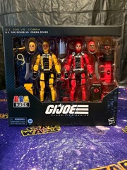 G.I. JOE -Classified Series169 GI JOE DIVER vs COBRA DIVER Target Exclusive NEW!