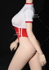 1/6 Tbleague phicen Color Blocked Swimsuit Fit 12” Female Action Figure