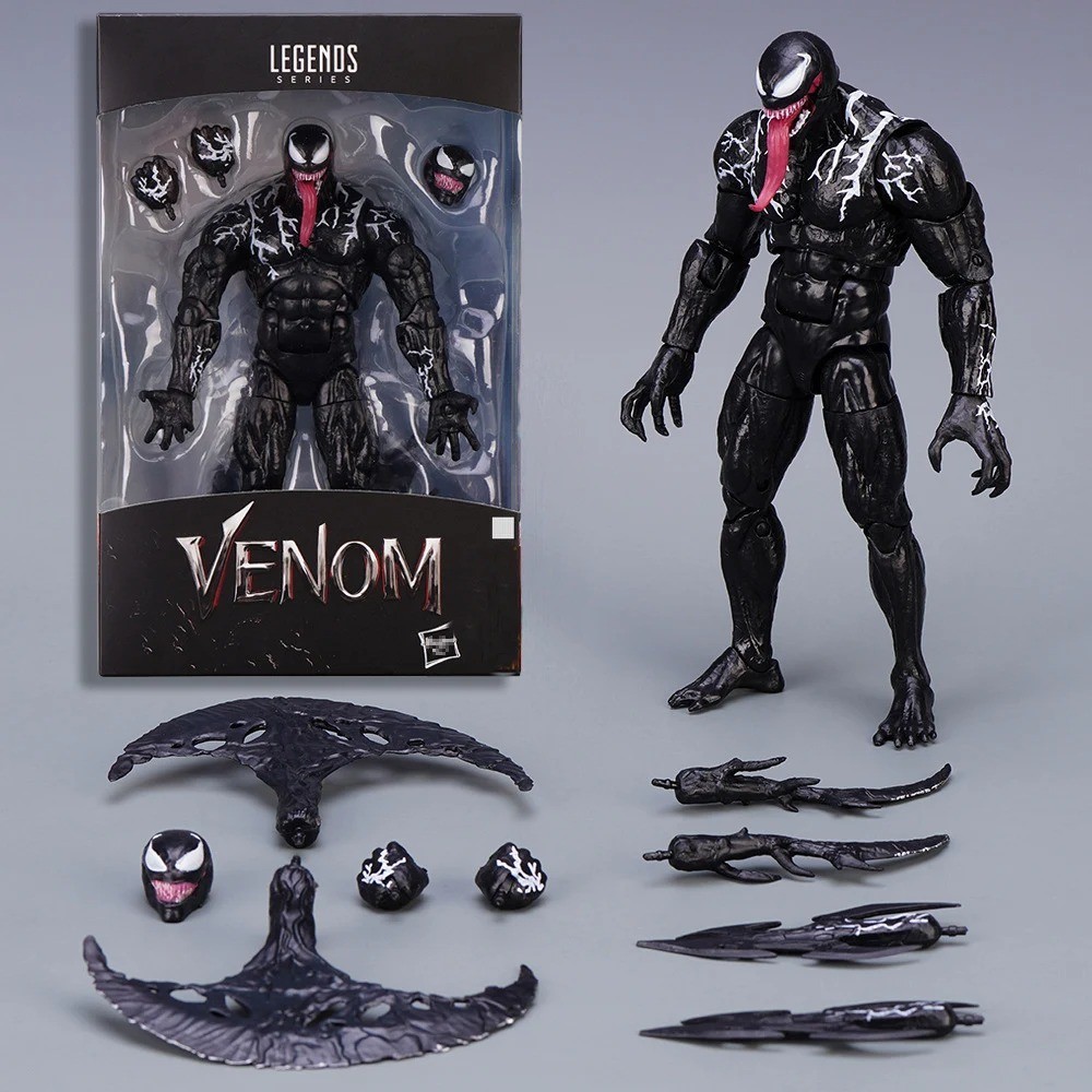 6.7” Venom Action Figure Yamaguchi Revoltech Poseable Collectible Toy 17cm Gift