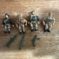 Vintage Military Muscle Men Land Blitz 1993 San Francisco Toy Makers