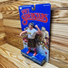 WWE Superstars LJN Series 2 ROWDY RODDY PIPER 1980’s 8″ Retro Figure BLUE CARD