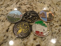 A Game of Thrones The Nights Watch Coin George R R Martin-poker chip Golf Marker