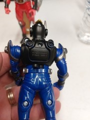 Karmen Rider BLUE KNIGHT and RED FIGURE As Shown R42 6 Inch Lot Of 2