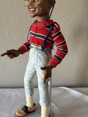 Vintage STEVE URKEL FAMILY MATTERS 19” Talking Doll – TGIF TV – 1991 Hasbro