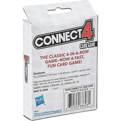 Connect 4 – Strategy Abstract Card Game for Family, Adults, and Children (2-4 P