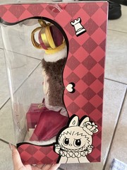 Pop MART Labubu the Monsters Let’s Checkmate King Series Vinyl Plush Doll