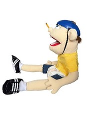 Jeffy Hand Puppet Plush Toy Soft Doll for Kids & Party Props