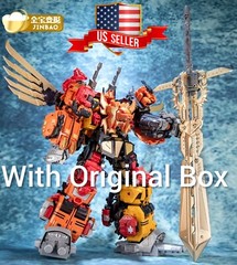 US SHIP_JINBAO Predaking 5in1 MMC Feral Rex Oversized/ NEW Ver Upgrade Kits