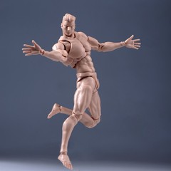 US Romankey X COWL 1/12 Pale Flexible 6″ Male Action Figure Joint Doll Body&Head