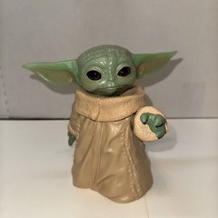 Baby Yoda Grogu Mandalorian Star Wars Toy Action Figure Hasbro 7” Posable Figure