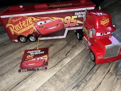 JADA Toys Diecast CARS 3 Mack with Trailer VHTF 1:24 Diecast