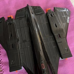 Vintage 1986 G.I. Joe Cobra Night Raven Jet Fighter Aircraft Basic Missing Parts