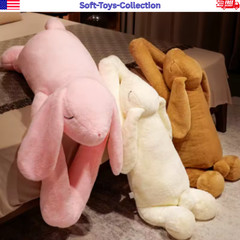 Giant Bunny Plush Toy Long Stuffed Rabbit Pillow Kids Gift
