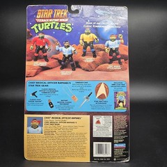 1994 TMNT Chief Medical Officer Raphael Vintage Turtles MOC Sealed Star Trek