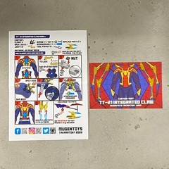 TT-21: Mugen Toys Blue Red & Gold Claw upgrade kit for 1/12 SHF Spiderman
