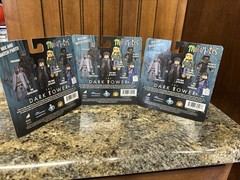 FULL SET OF 2017 DARK TOWER 6 FIGURES MINT NRFP JACK,LAURIE,TRACKER,GUNSLINGER