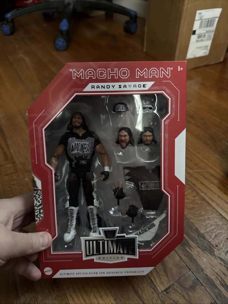WWE ULTIMATE EDITION MACHO MAN RANDY SAVAGE WCW LEGENDS NWO MATTEL 2022