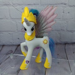 My little Pony G4 Princess Celestia & Nightmare Moon Canterlot Toy Figure SET