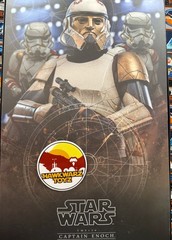 Hot Toys Star Wars Ahsoka Captain Enoch TMS120 1/6 Sideshow Disney Jedi Trooper