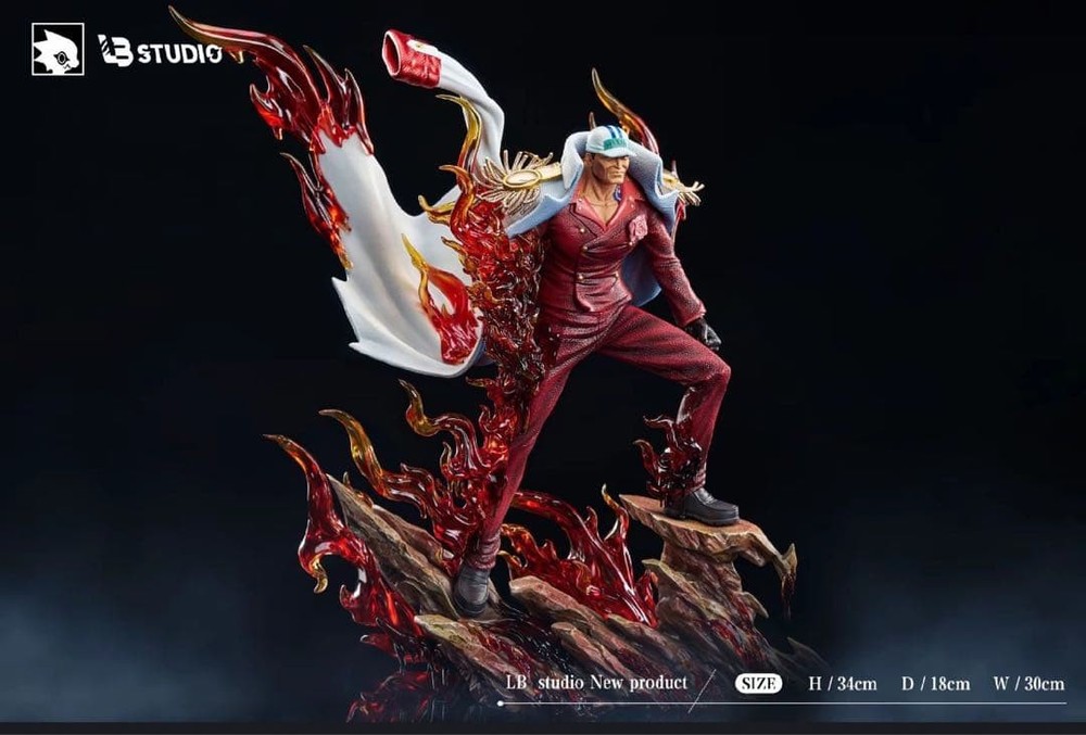 One Piece Akainu Sakazuki [2 years ago] Garage Kit Figure 1/8 POP size