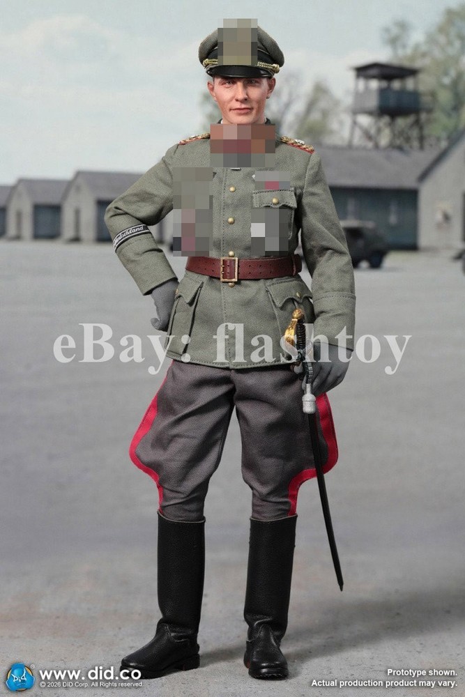Presale DID D80194 1/6 WWII German Wehrmacht Officer Otto Remer Action Figure