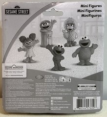 Disney Sesame Street 5-Pack Collectible Mini Figures 2” NEW