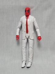 Marvel Legends White Suit Deadpool (Hit Monkey 2 Pack) 6” Action Figures