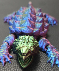 6.5″ Snapping Turtle Articulated Figure 3D Print Toy Collectable Multi Color