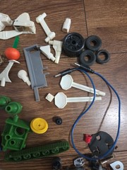 Vintage 1970’s Mego Micronauts & miscellaneous parts lot