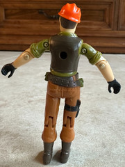 Vintage 1985 GI Joe Tollbooth Figure Only No Accessories Hasbro ARAH