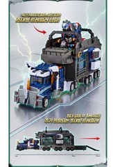 Miniforce Dinoid Warrior DINO COMMANDER Robot Trailer Truck Toy 2025 K-TOY