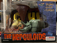 The Herculoids Diorama 3 Box Figure Set – Hanna Barbera – Toynami – Zok Tundro