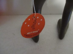 R Dakin & Co Wile E Coyote Figure 1969 Warner Bros w/Tags & Bag