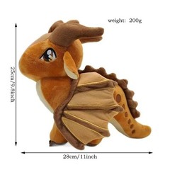 Wings of Fire Plush Toys Dragon Soft Stuffed Animal Doll Cute Gift for Kids